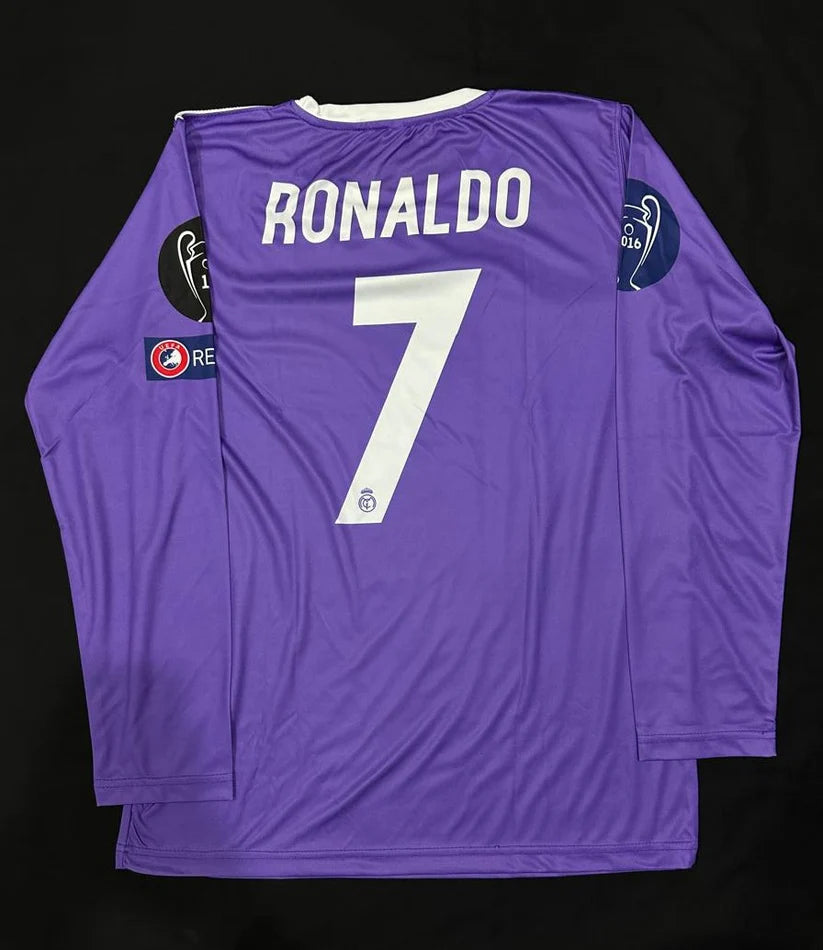 REAL MADRID 2017 RONALDO T-Shirt (long sleeve)
