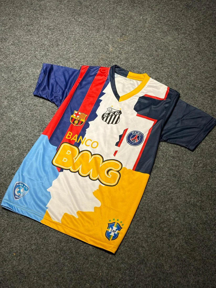 Neymar all team tribute special jersey
