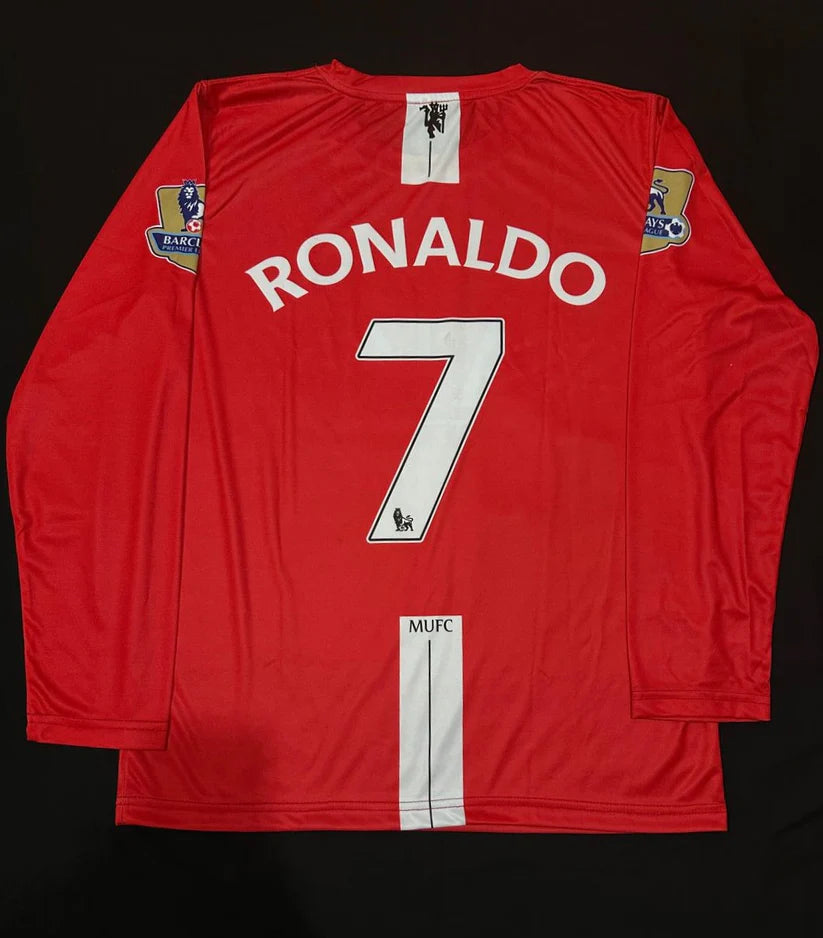 MAN UNITED 2007/08 RONALDO long sleeve T-shirt