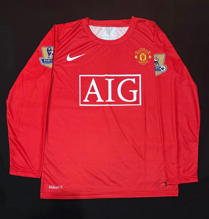 MAN UNITED 2007/08 RONALDO long sleeve T-shirt