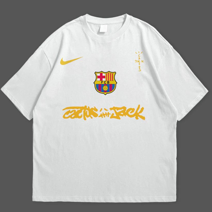 BARCELONA X TRAVIS SCOTT OVERSIZED TEE