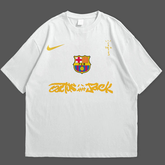 BARCELONA X TRAVIS SCOTT OVERSIZED TEE